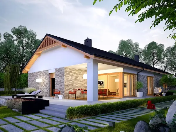 BIỆT THỰ SÂN VƯỜN – HIỆN ĐẠI